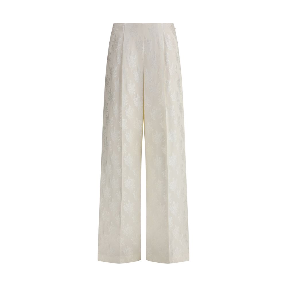Pantalones Fendi Satin Bouquet