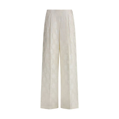 Pantalones Fendi Satin Bouquet