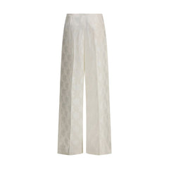 Pantalones Fendi Satin Bouquet