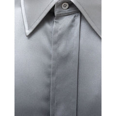 Camisa de seda gris de Tom Ford