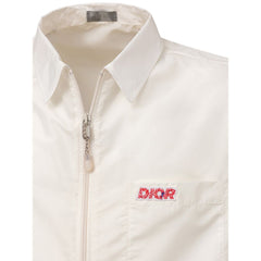 Camisa blanca de poliéster Dior