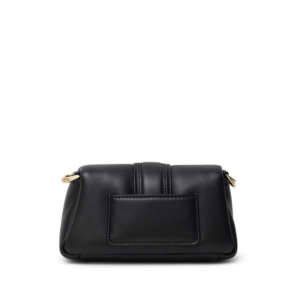 Bolso de mano de piel negra Jacquemus