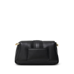 Bolso de mano de piel negra Jacquemus