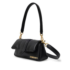 Bolso de mano de piel negra Jacquemus
