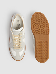 Zapatillas bajas de piel y ante de Maison Margiela