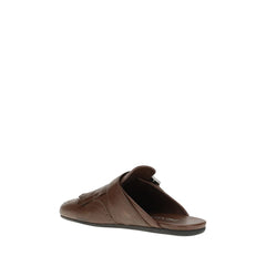 Mulas de cuero Prada