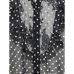 Camisa de seda con lunares de Valentino