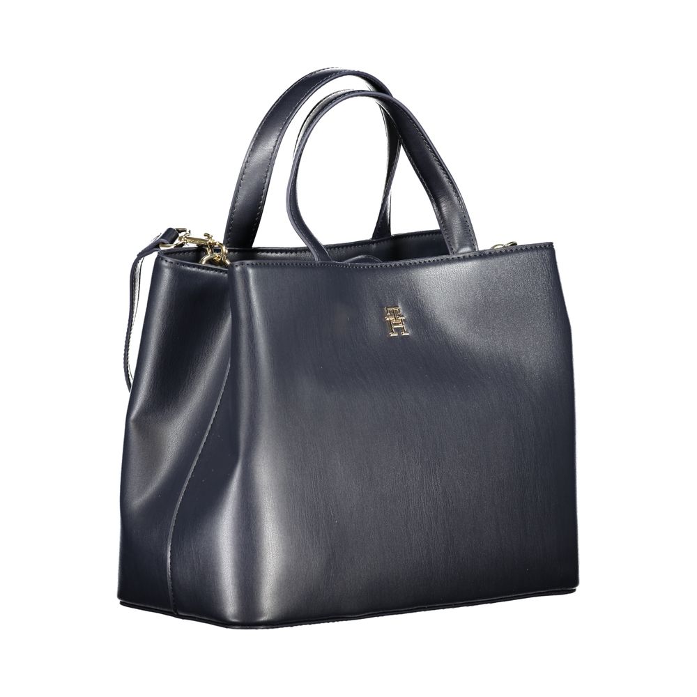 Bolso de polietileno azul Tommy Hilfiger