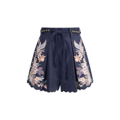 Pantalones cortos con pliegues Zimmermann Rhiannon