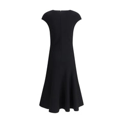 Vestido mini acampanado de Alexander McQueen