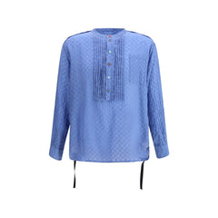 Blusa de algodón y seda Undercover