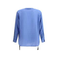 Blusa de algodón y seda Undercover