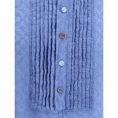 Blusa de algodón y seda Undercover