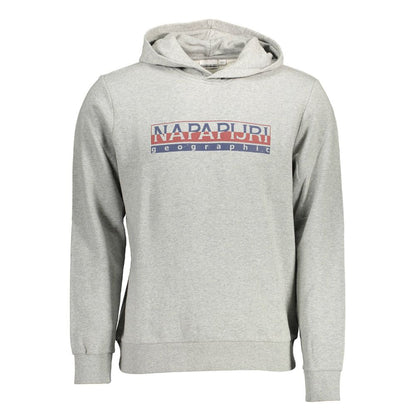 Napapijri Jersey gris de algodón para hombre