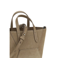 Brunello Cucinelli Bolso De Hombro De Ante