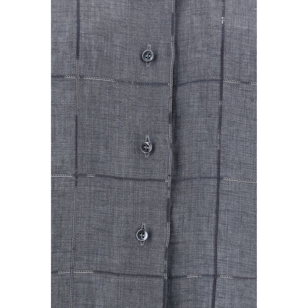 Brunello Cucinelli Camisa De Lino