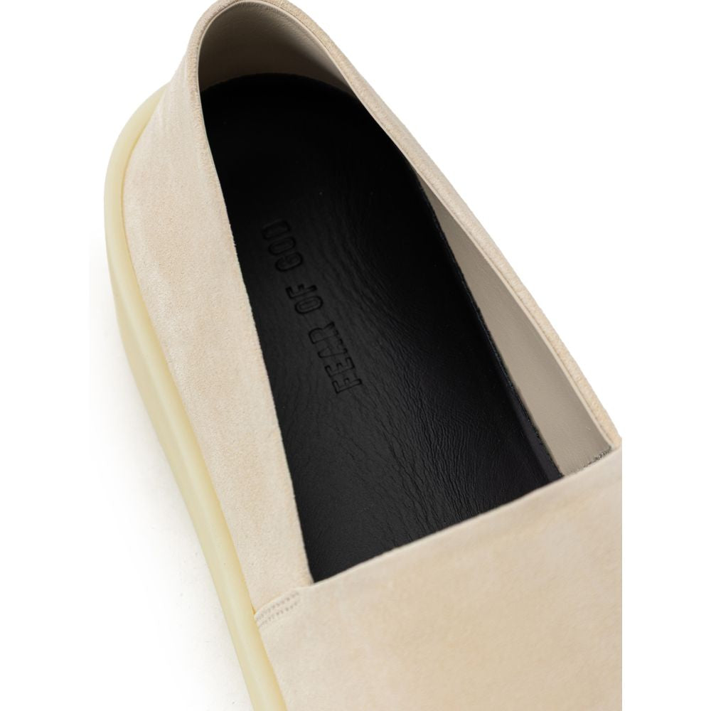 Mocasín de cuero beige Fear Of God
