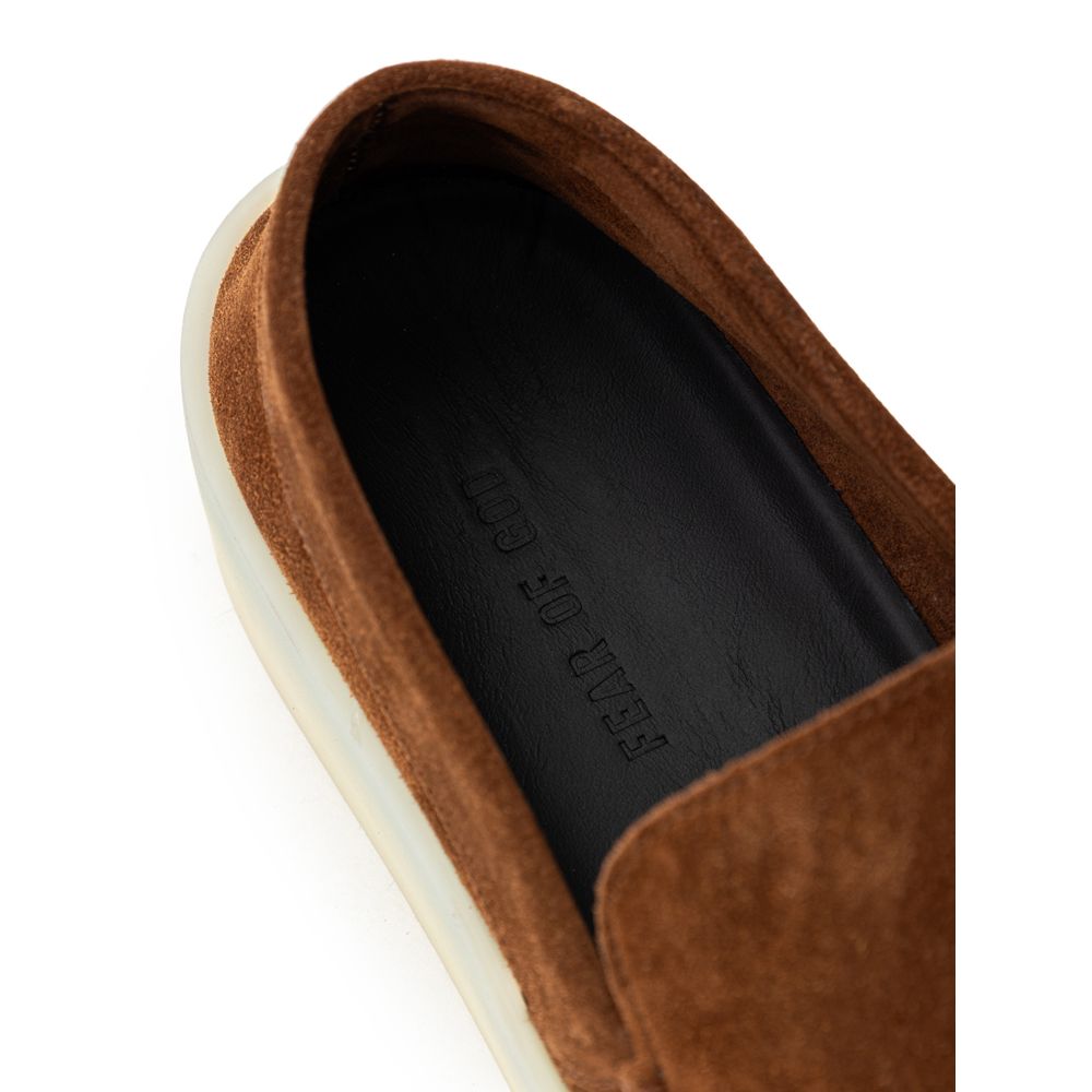 Mocasín de cuero marrón Fear Of God