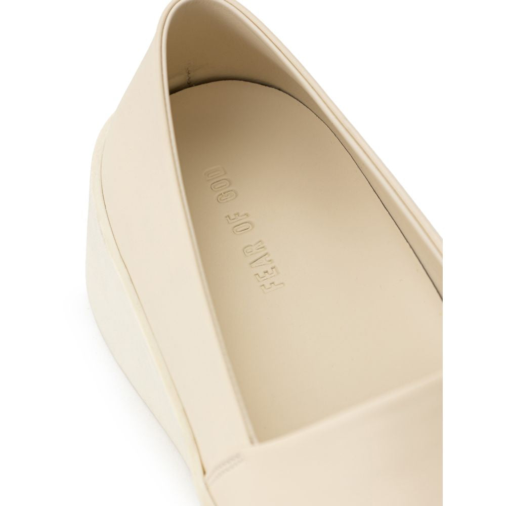 Mocasín de cuero beige Fear Of God