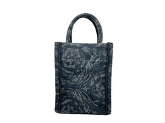 Versace Bolso bandolera Athena Barocco mini con asa superior Negro