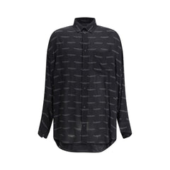 Camisa con el logotipo de Balenciaga