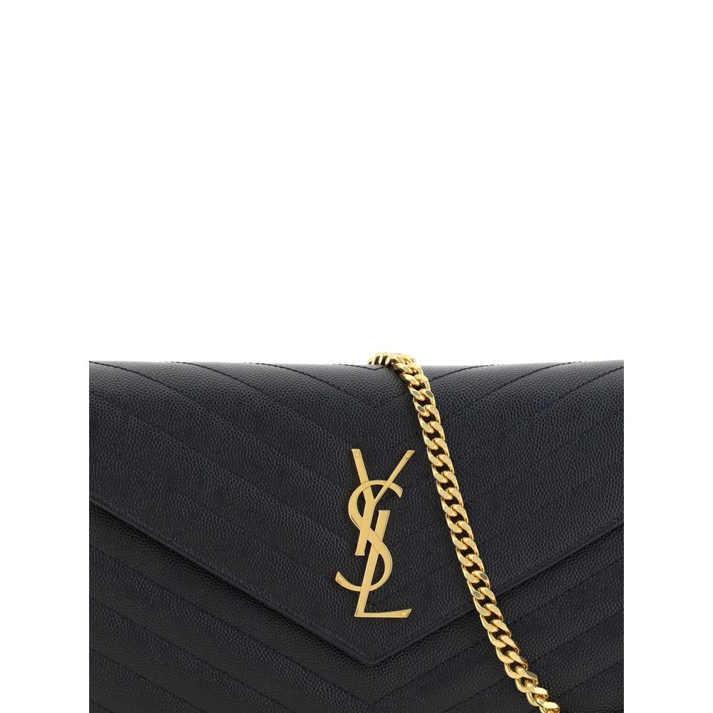 Bolso de hombro con logotipo de Saint Laurent