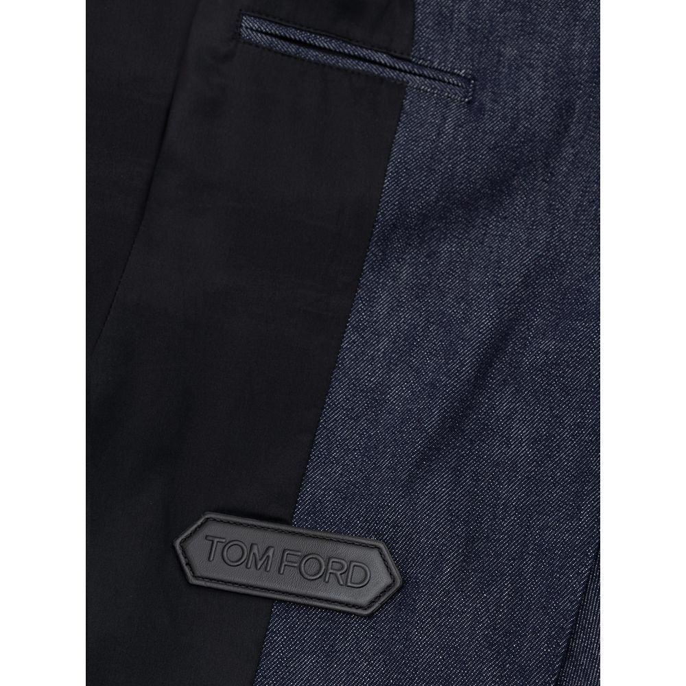 Ropa de algodón azul de Tom Ford