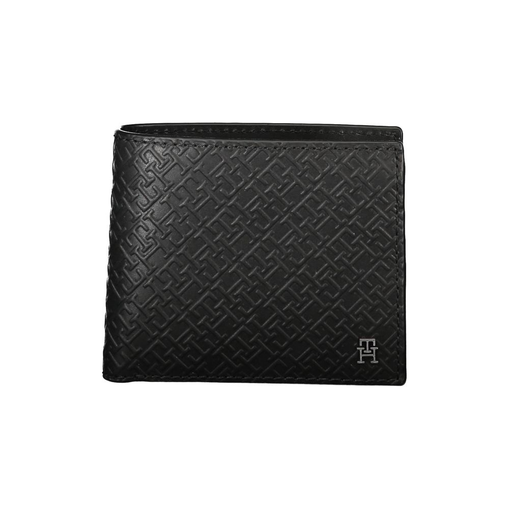Cartera clásica de cuero Tommy Hilfiger con monedero y ranuras para tarjetas