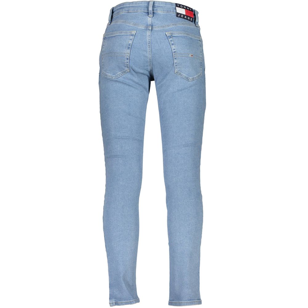 Tommy Hilfiger Vaqueros ajustados de algodón azul claro para hombre