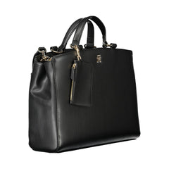 Bolso de mano Tommy Hilfiger de polietileno negro para mujer