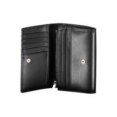 Cartera Tommy Hilfiger de polietileno negra para mujer