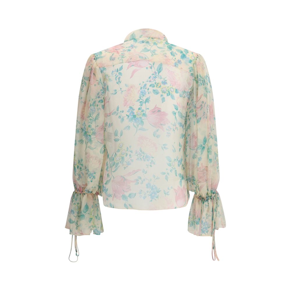 Blusa transparente de Chloé