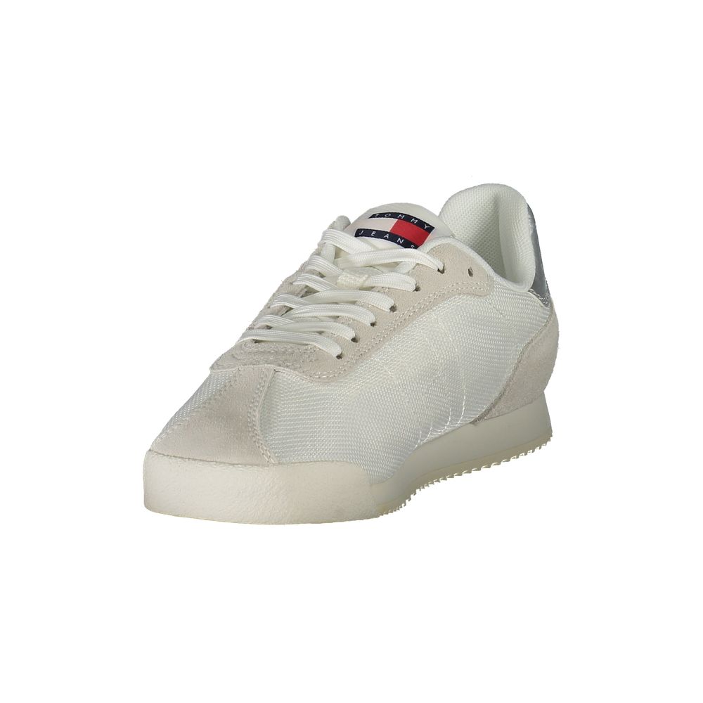 Zapatillas Tommy Hilfiger blancas de poliéster para mujer