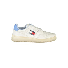 Zapatillas Tommy Hilfiger de piel blanca para mujer