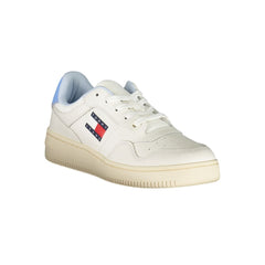 Zapatillas Tommy Hilfiger de piel blanca para mujer