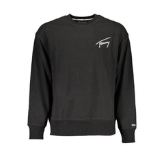 Suéter Tommy Hilfiger de algodón negro para hombre