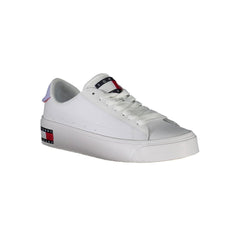 Zapatillas Tommy Hilfiger blancas de poliéster para mujer
