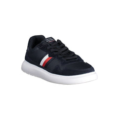 Zapatillas Tommy Hilfiger de cuero azul para hombre