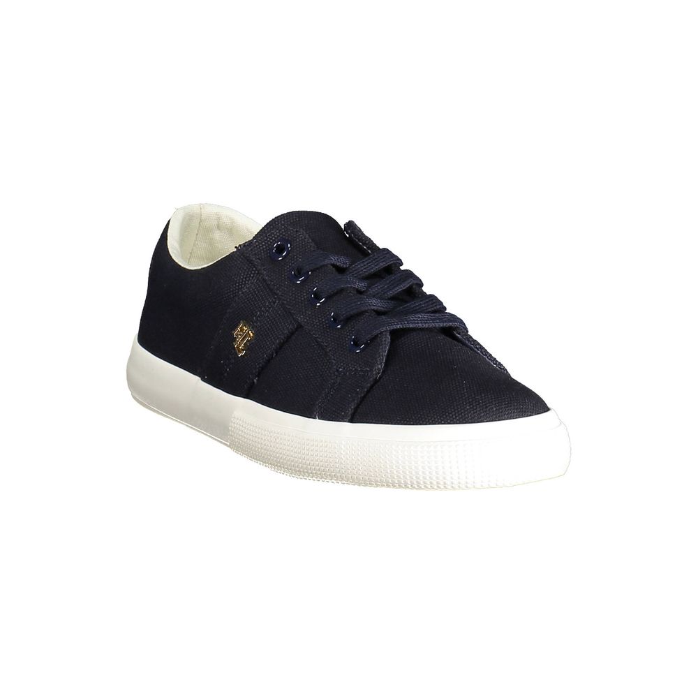 Zapatillas Ralph Lauren de algodón azul para mujer