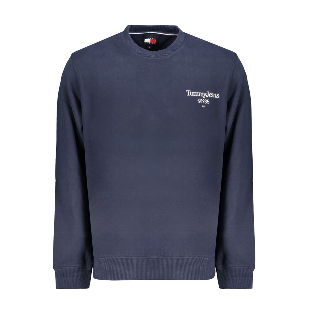 Suéter de algodón azul Tommy Hilfiger
