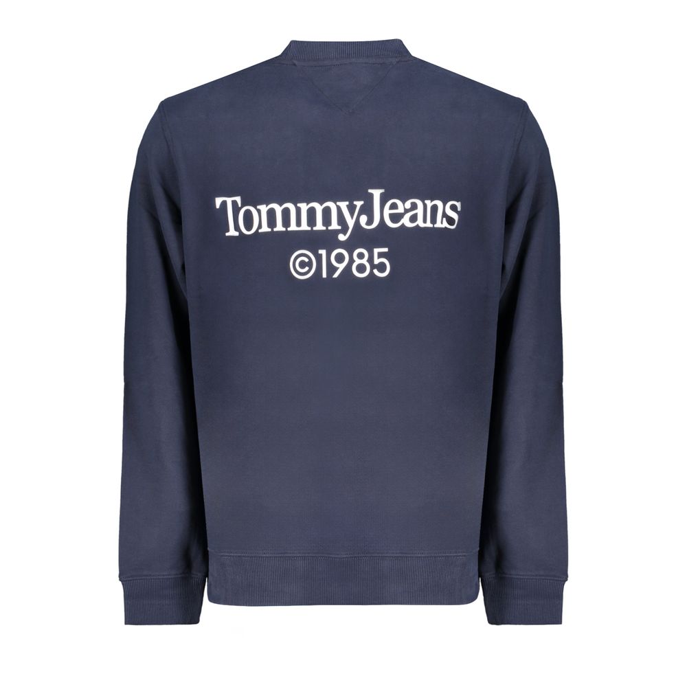 Suéter de algodón azul Tommy Hilfiger
