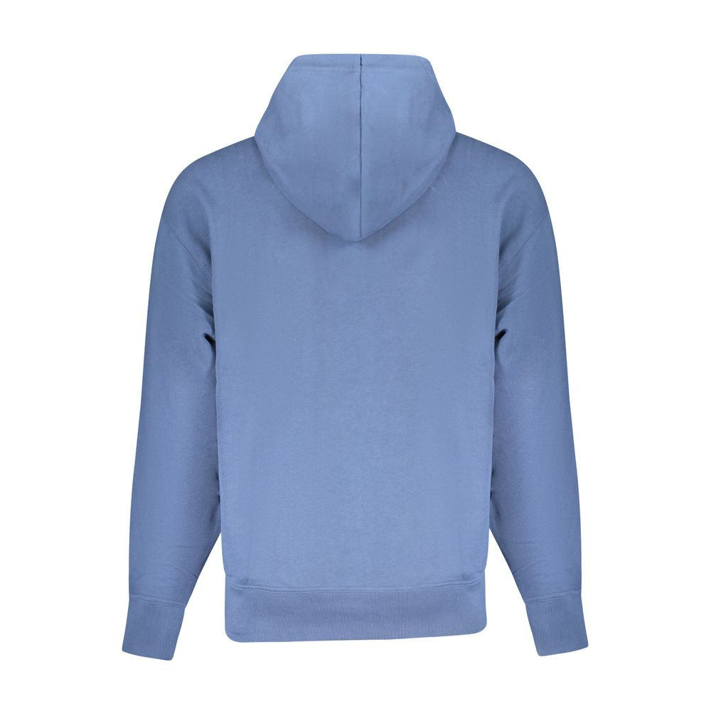 Suéter de algodón azul de Hugo Boss