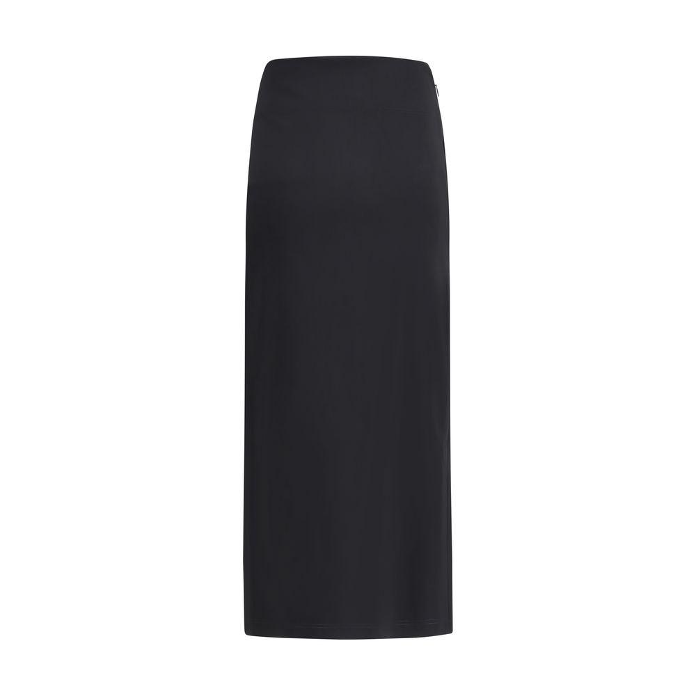Falda midi drapeada de Jacquemus Sablier