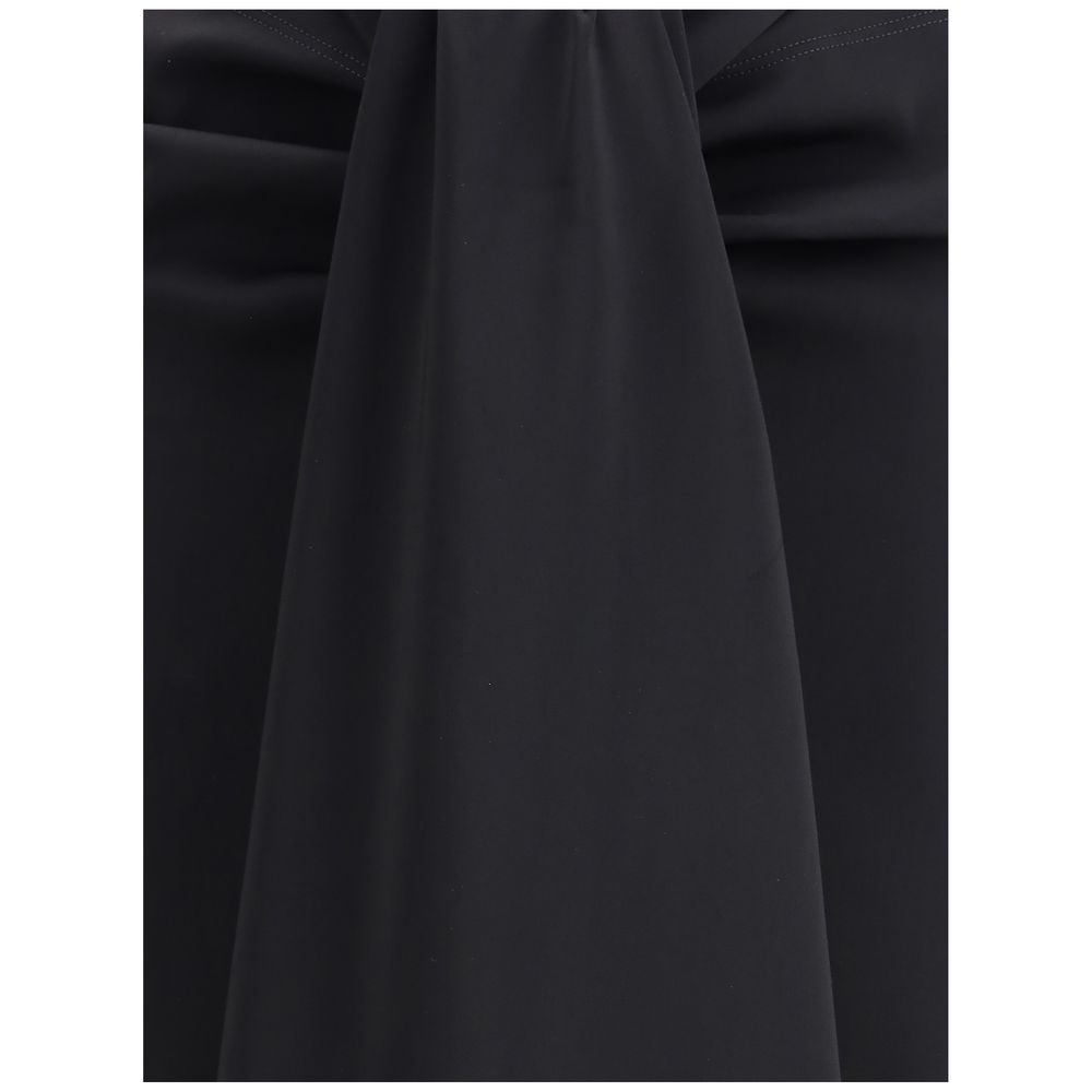Falda midi drapeada de Jacquemus Sablier