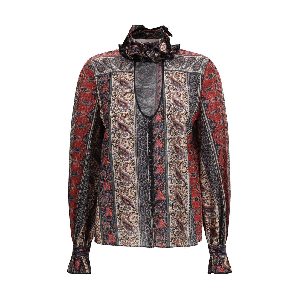 Camisa con estampado paisley de Valentino