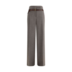 Pantalones de lana Prada