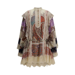Vestido corto Zimmermann Rhiannon