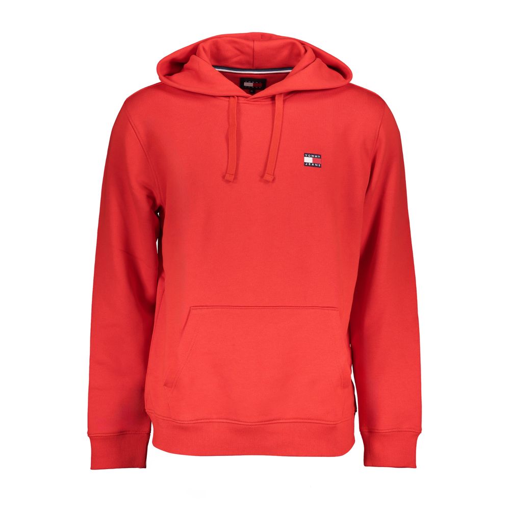 Suéter de algodón rojo de Tommy Hilfiger