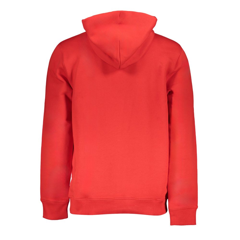 Suéter de algodón rojo de Tommy Hilfiger