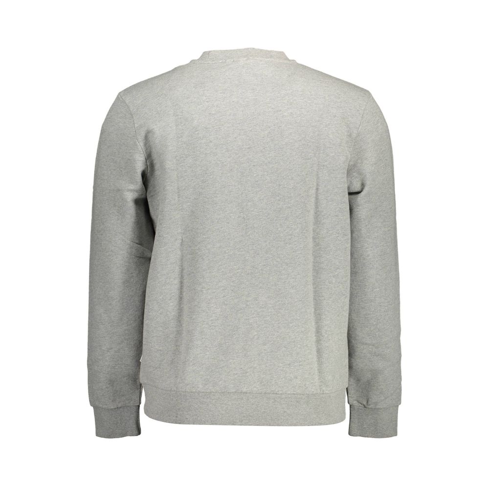 Napapijri Jersey gris de algodón para hombre